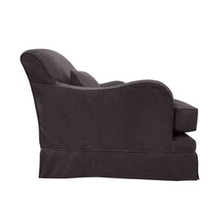Felix Armchair in Beatrice Midnight - Hand Made in USA