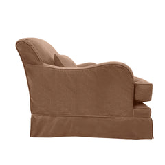 Felix Armchair in Beatrice Nutmeg - Hand Made in USA