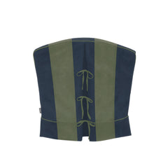 Felix Armchair in Woodland Stripe - Hand Made in USA