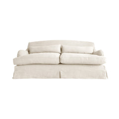 Felix Large Sofa in Beatrice Camelia - Hand Made in USA