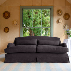 Felix Large Sofa in Beatrice Midnight - Hand Made in USA
