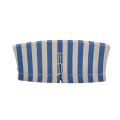 Felix Large Sofa in Cornish Blue Stripe - Hand Made in USA