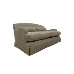 Felix Medium Sofa in Beatrice Olive - Hand Made in USA