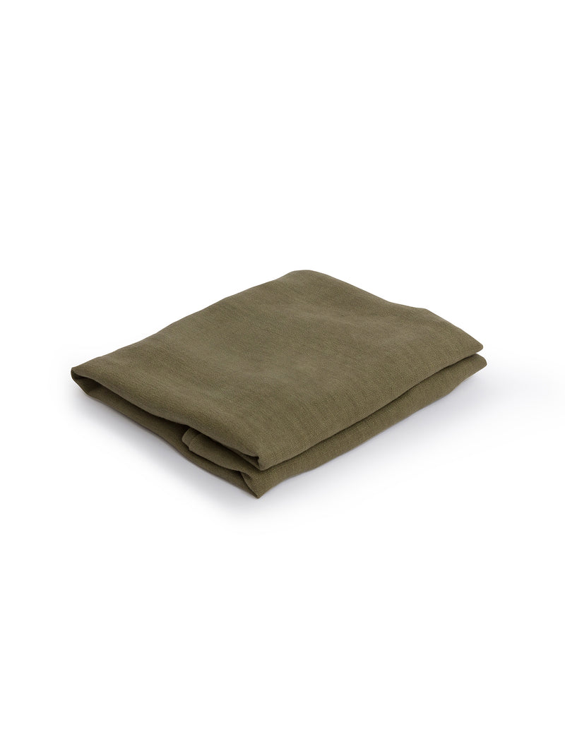 Cocobella Footstool Cover in Beatrice Olive - Hand Made in USA
