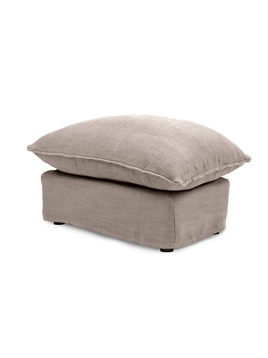 Cocobella Footstool in Beatrice Barley - Hand Made in USA