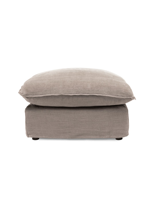 Cocobella Footstool in Beatrice Barley - Hand Made in USA