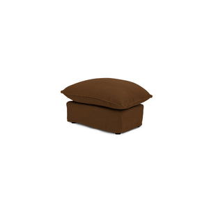 Cocobella Footstool in Beatrice Nutmeg - Hand Made in USA