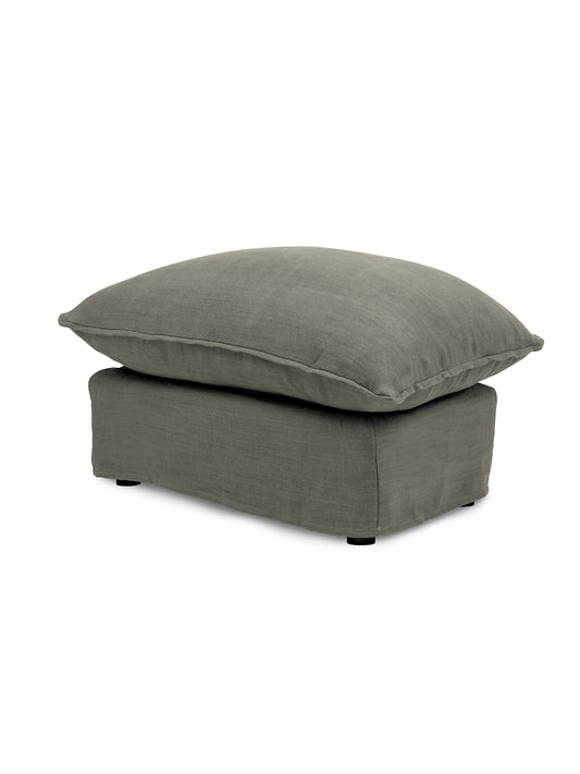 Cocobella Footstool in Boho Cloud Grey - Hand Made in USA