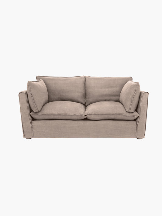 Cocobella 2 Seater Sofa in Beatrice Barley - Hand Made in USA