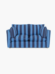 Cocobella 2 Seater Sofa in Coastal Blue Stripe - Hand Made in USA (Coming Soon - Available from Late October)