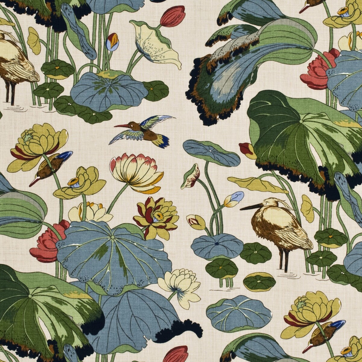 Nympheus Stone/Pistachio Fabric Swatch