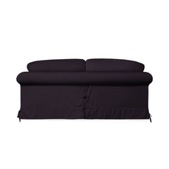 Salthrop Large Sofa with Big Back Cushion in Beatrice Midnight - Hand Made in USA