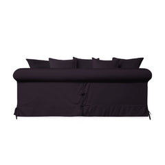 Salthrop Large Sofa with Scatter Cushion in Beatrice Midnight - Hand Made in USA