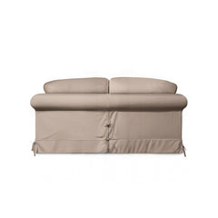 Salthrop Medium Sofa with Big Back Cushion in Beatrice Barley - Hand Made in USA