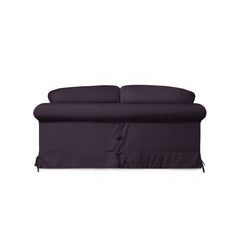 Salthrop Medium Sofa with Big Back Cushion in Beatrice Midnight - Hand Made in USA