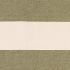 Salthrop Medium Sofa with Big Back Cushion in Spring Green Stripe - Hand Made in USA