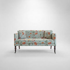 Sophia 2 seater sofa in Wildwood Duck Egg - USA Edition