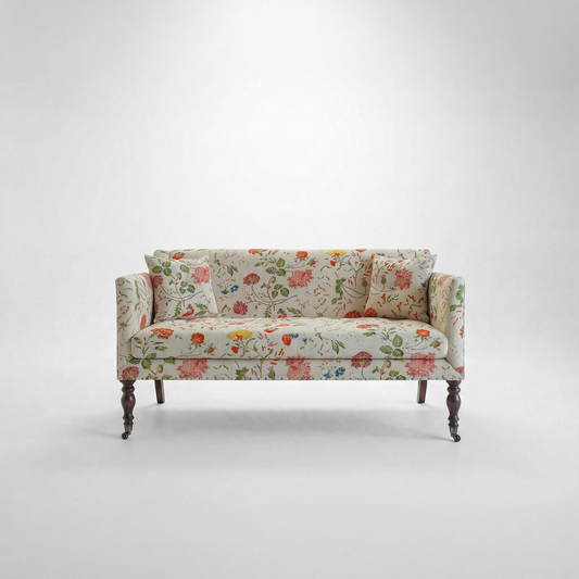 Sophia 2 seater sofa in Wildwood Ivory - USA Edition