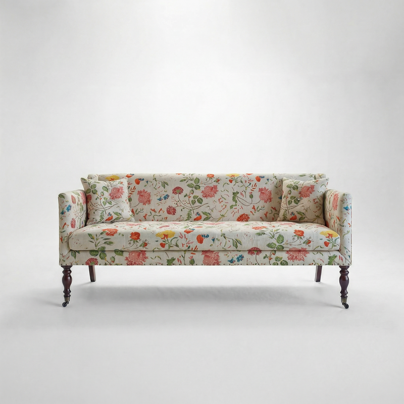 Sophia 3 seater sofa in Wildwood Ivory - USA Edition