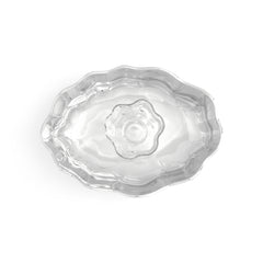 Alloy Floret 2 Piece Chip & Dip Server