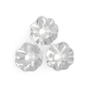 Alloy Floret 3 Part Condiment Tray