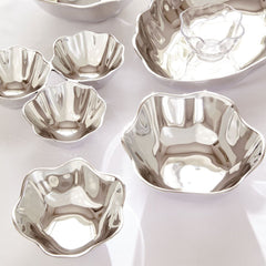 Alloy Floret Medium Nesting Bowl