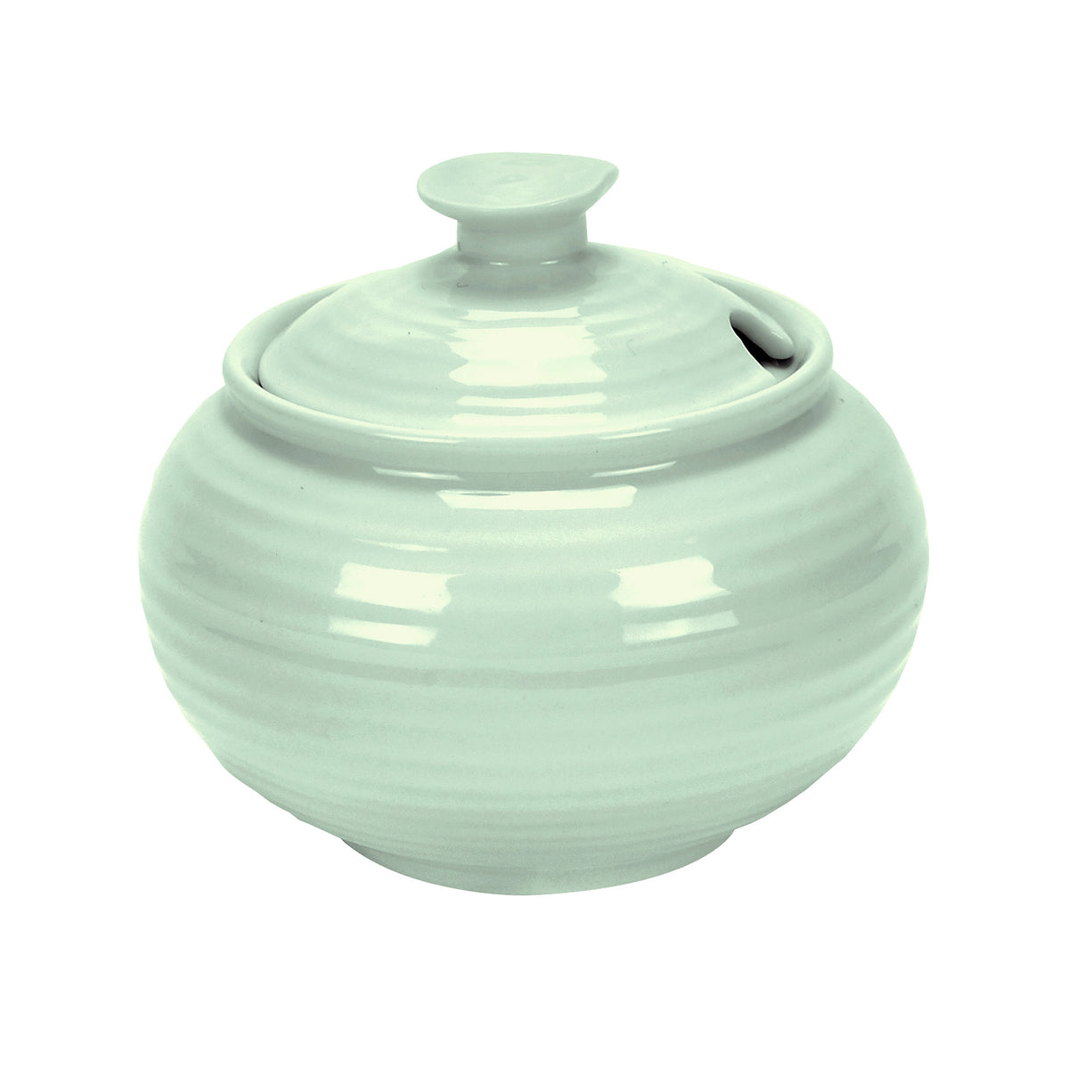 Celadon Covered Sugar