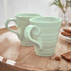 Celadon Mug - Set of 4
