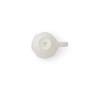 Cream Floret Mug - Set of 4