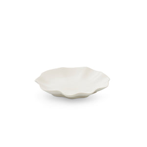 Cream Floret Salad Plate - Set of 4