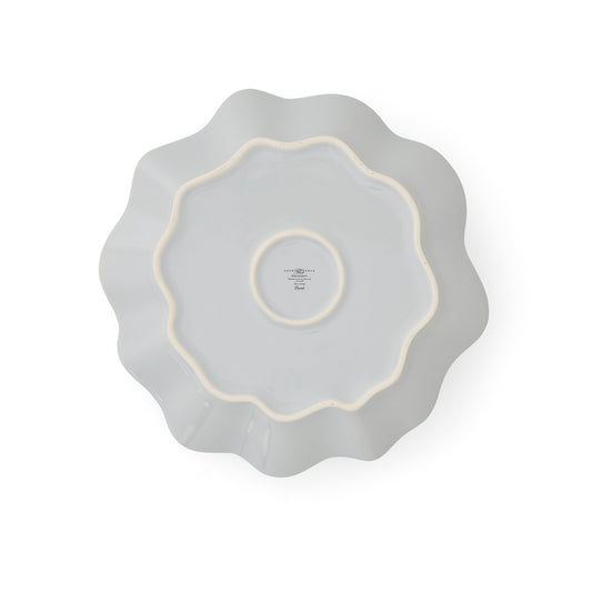 Grey Floret Dinner Plate - Set of 4