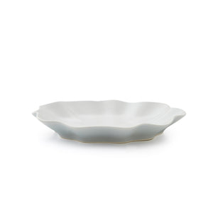 Grey Floret Dinner Plate - Set of 4