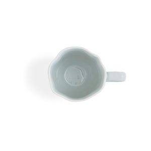 Grey Floret Mug - Set of 4