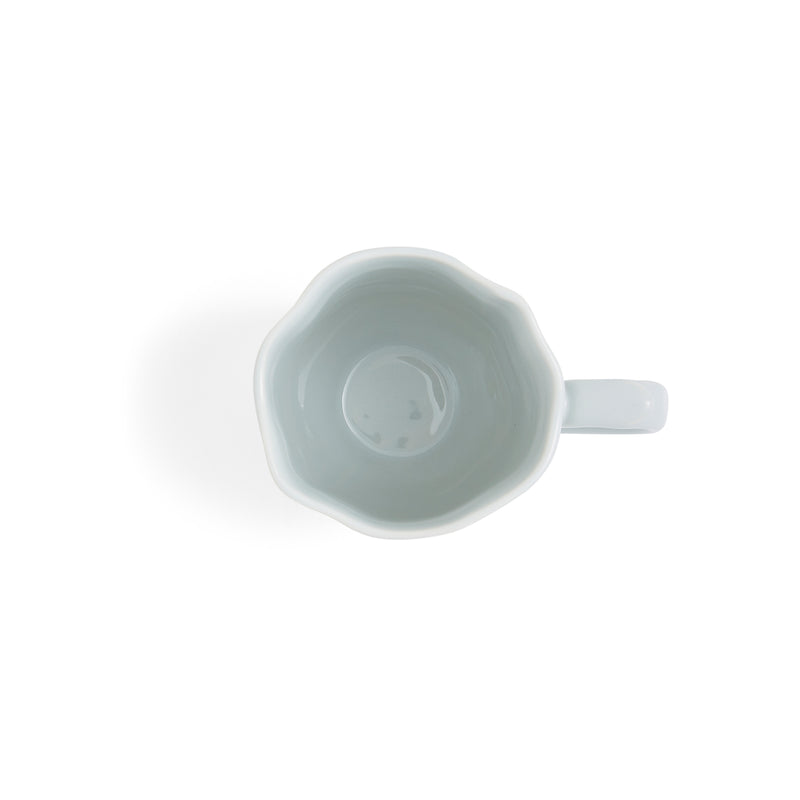 Grey Floret Mug - Set of 4