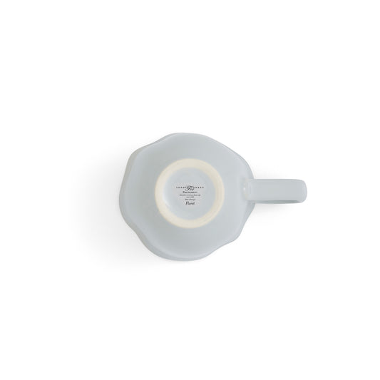 Grey Floret Mug - Set of 4