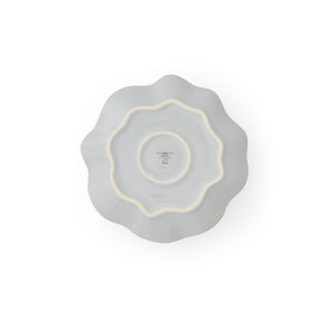 Grey Floret Salad Plate - Set of 4