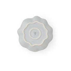 Grey Floret Salad Plate - Set of 4