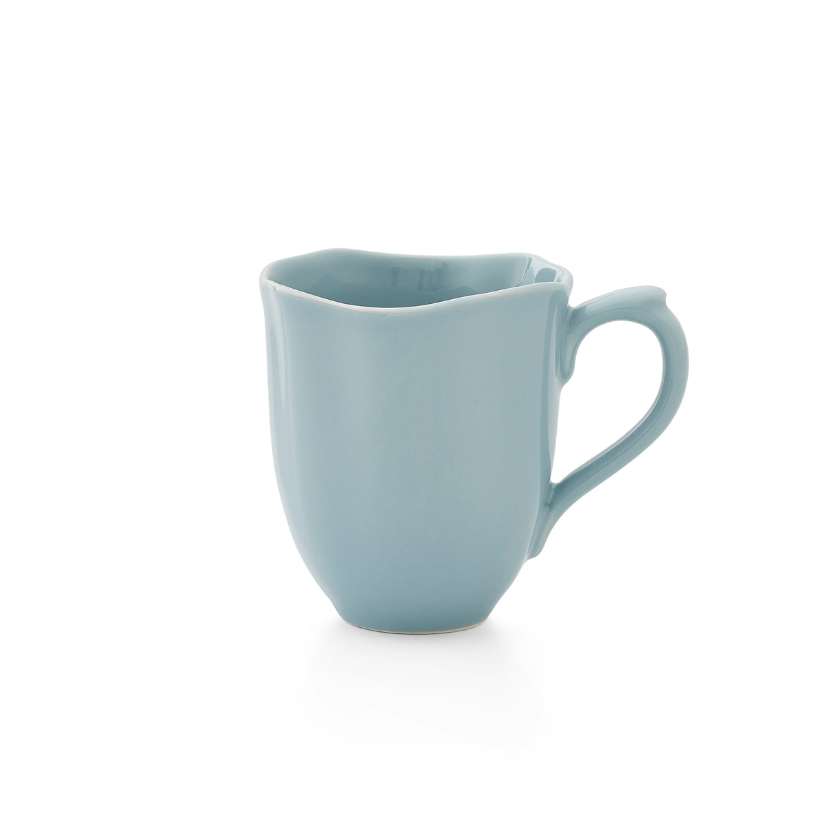 Robins Egg Floret Mug - Set of 4