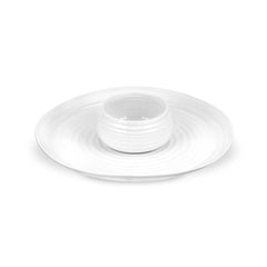 White Porcelain 2 Piece Chip & Dip
