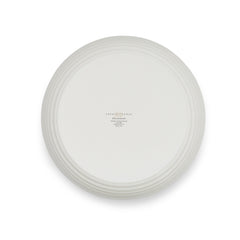 White Porcelain Covered Low Casserole