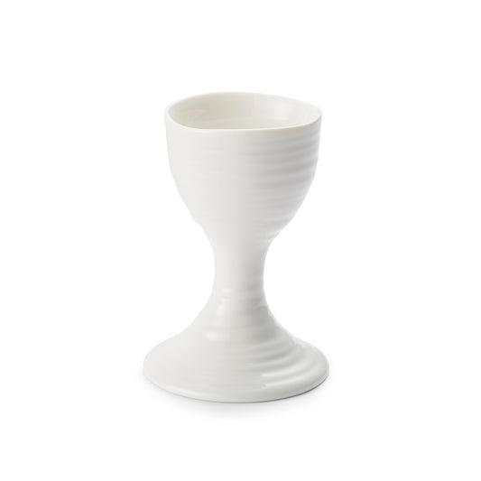 White Porcelain Egg Cups - Set of 2
