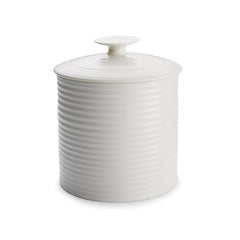 White Porcelain Large Canister