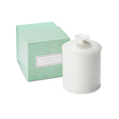 White Porcelain Medium Canister