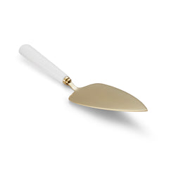 White Porcelain Cake Server