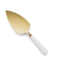 White Porcelain Cake Server