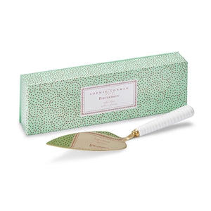 White Porcelain Cake Server