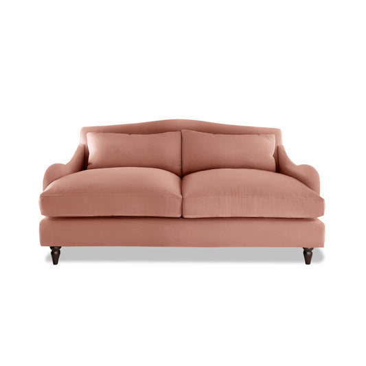 Felix 2.5 Seater Sofa in Roseberry Linen - Hand Made in USA