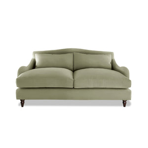 Felix 2.5 Seater Sofa in Sage Linen - Hand Made in USA