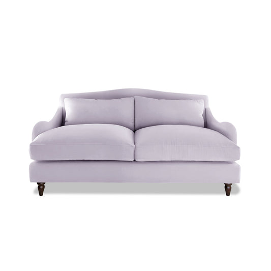 Felix 2.5 seater sofa in Cotton Linen Sea Salt - Hand Made in USA