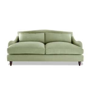 Felix 3 Seater Sofa in Hemp Linen - Hand Made in USA